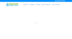 Desktop Screenshot of greenwoodplumbingandheating.com